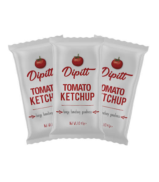 DIPIT KATCHUP SACHET PACK 100