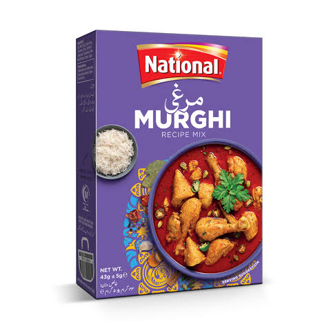 NATIONAL MURGHI MASALA BOX RS 150